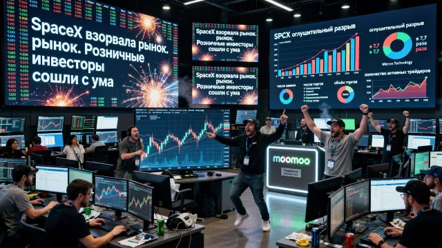 SpaceX взорвала рынок. Розничные инвесторы сошли с ума