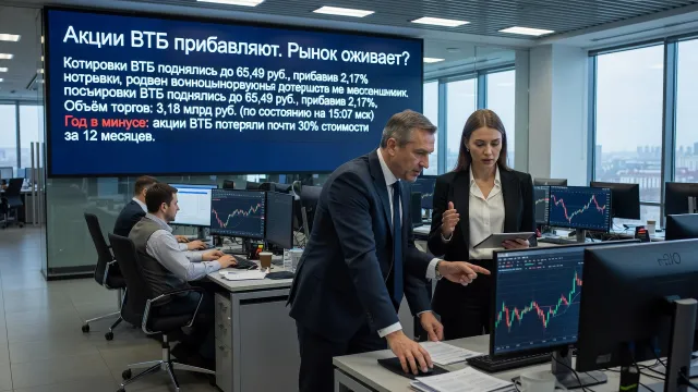 Акции ВТБ прибавляют. Рынок оживает?